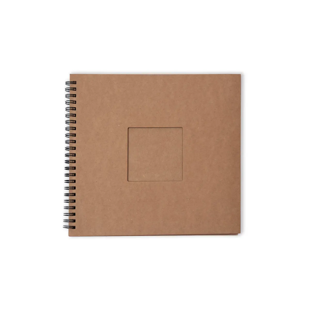 Sl Spiral Passe-Partout Journal 8X8 Inch, Kraft Essentials 1 Piece 1