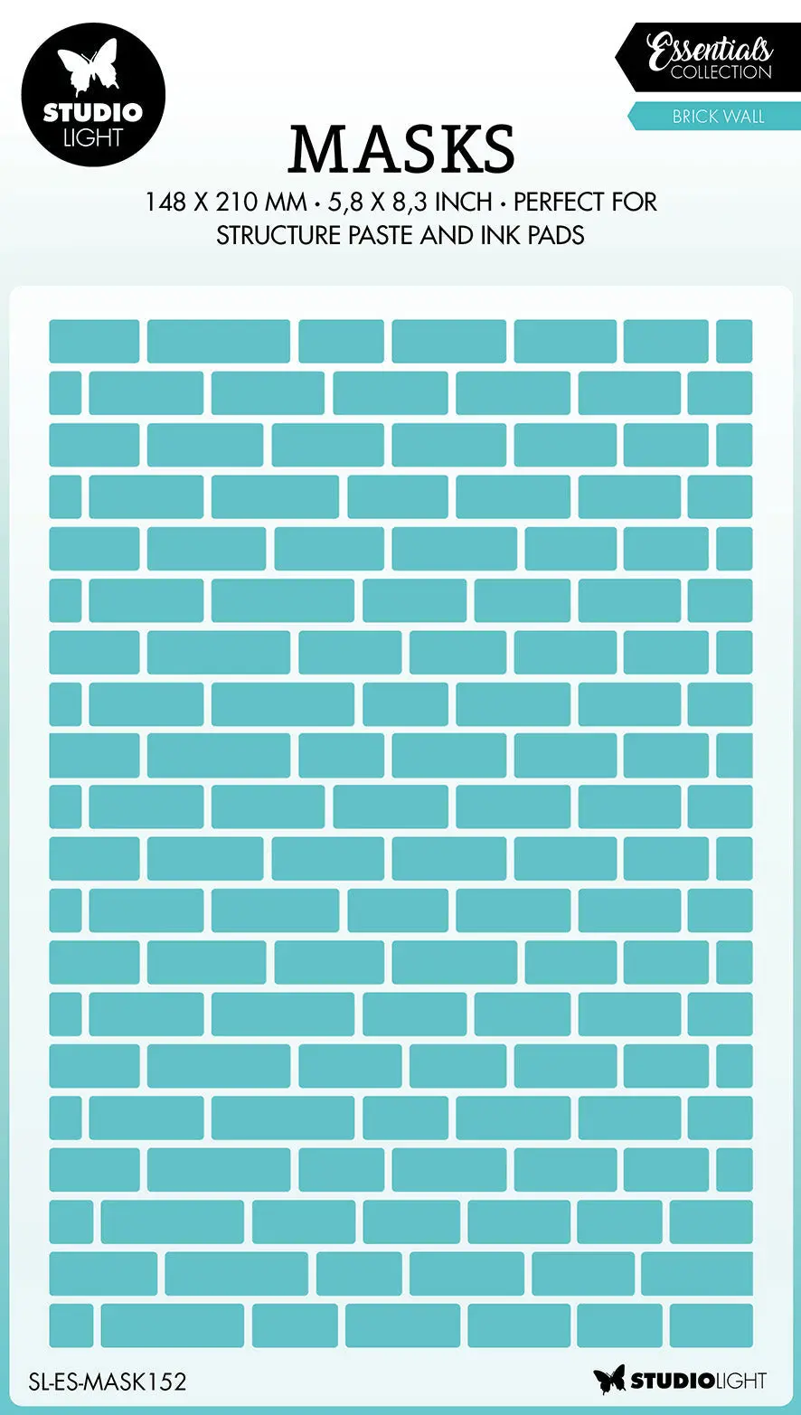 Sl Mask Brick Wall Essentials 150X210x1mm 1 Pc Nr.152 1