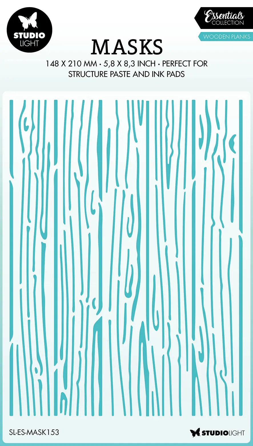 Sl Mask Wooden Planks Essentials 150X210x1mm 1 Pc Nr.153 1