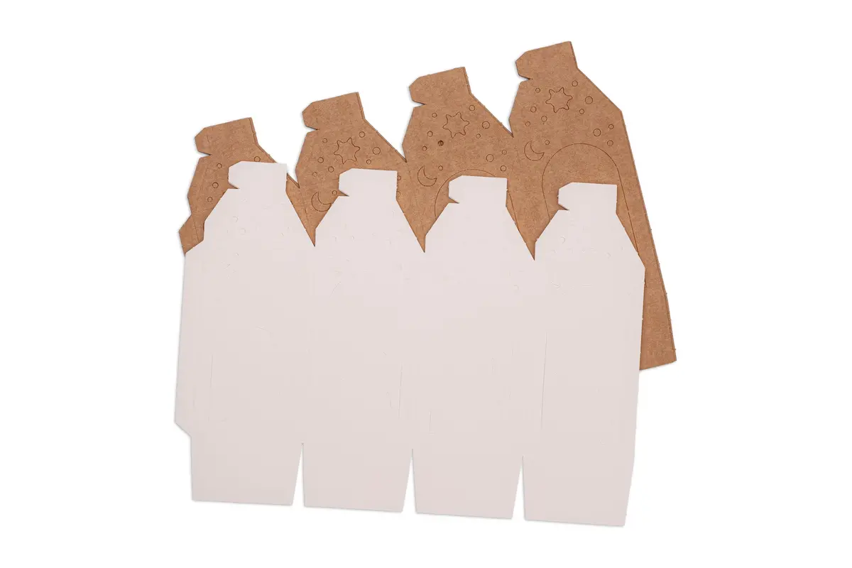 Sl Die-Cut Paper Lanterns Snowman Essentials 10 Sheets 2