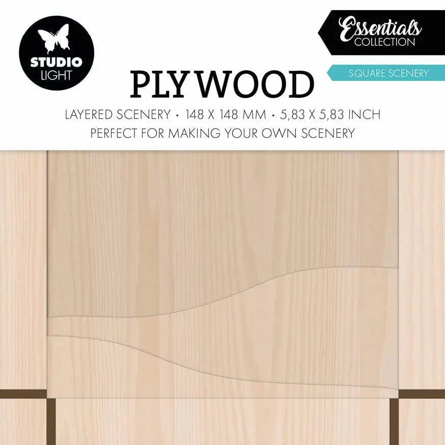 Sl Plywood Square Scenery Essentials 4 Pc 1