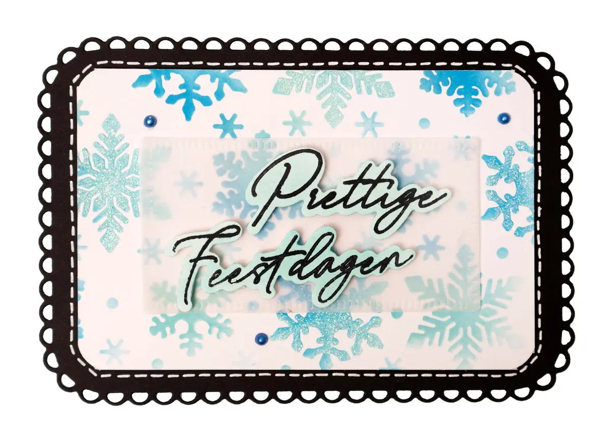 Sl Mask Snow Pattern Essentials 105X150x1mm 1 Pc Nr.213 2
