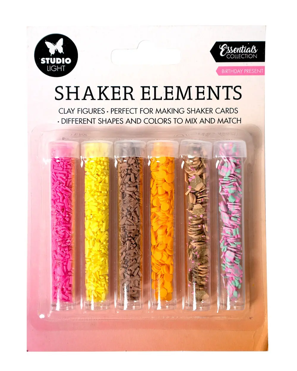 Sl Shaker Elements Birthday Present Essentials 151X111x1mm 6 Pc Nr.03 1