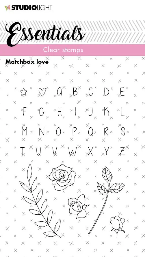 Sl Clear Stamp Matchbox Love Essentials 74X100x4mm 1 Pc Nr.142 1