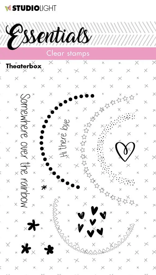 Sl Clear Stamp Theater Box Essentials 74X100x4mm 1 Pc Nr.144 1
