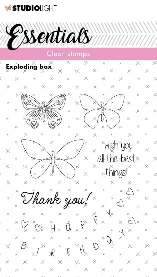 Sl Clear Stamp Exploding Box Essentials 74X100x4mm 1 Pc Nr.145 1