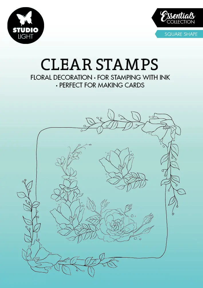 Sl Clear Stamp Square Essentials 100X99x3mm 3 Pc Nr.362 1