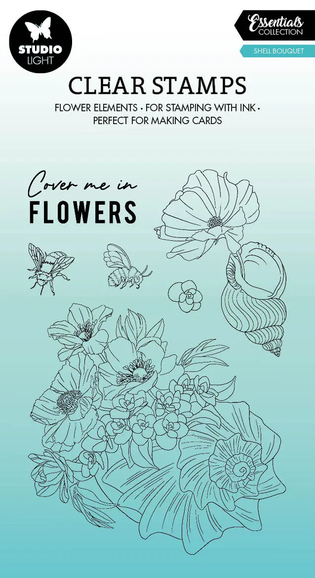 Sl Clear Stamp Shell Bouquet Essentials Nr.428 1