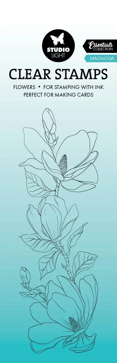 Sl Clear Stamp Magnolia Essentials 46,2X142x3mm 1 Pc Nr.585 1