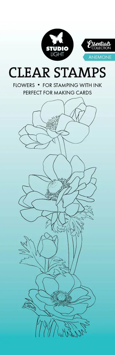 Sl Clear Stamp Anemone Essentials 46,2X142x3mm 1 Pc Nr.588 1