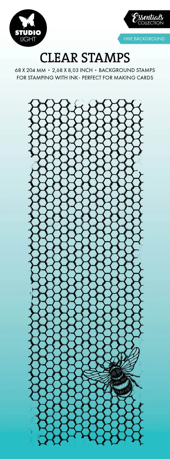 Sl Clear Stamp Hive Background Essentials 1 Pc 1
