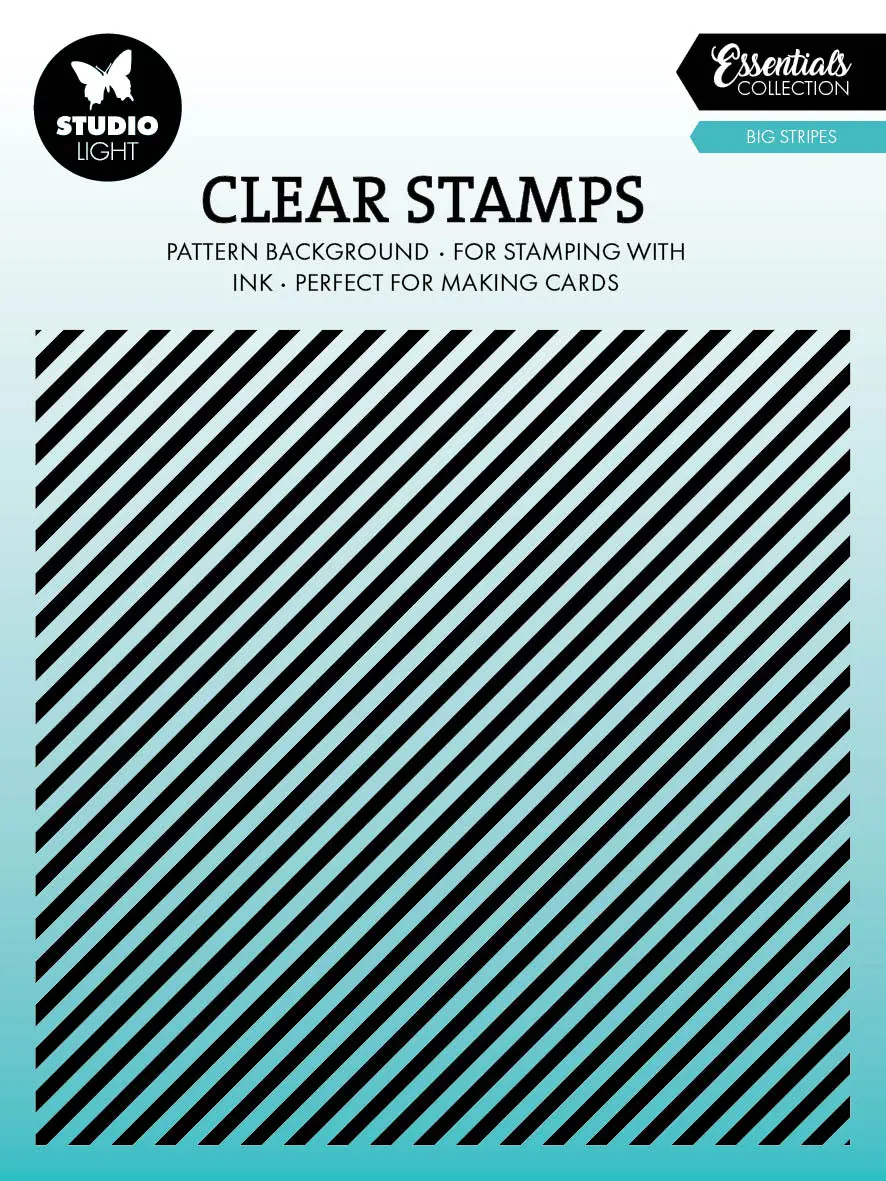 Sl Clear Stamp Big Stripes Essentials 1 Pc 1