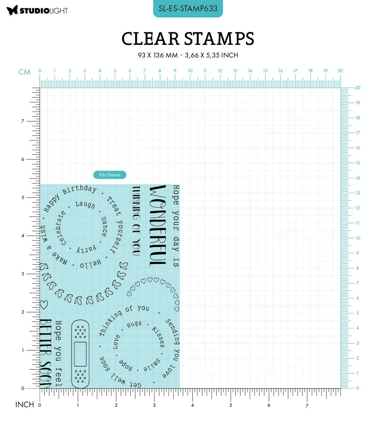 Sl Clear Stamp Rotation Wheel Essentials 11 Pc 2