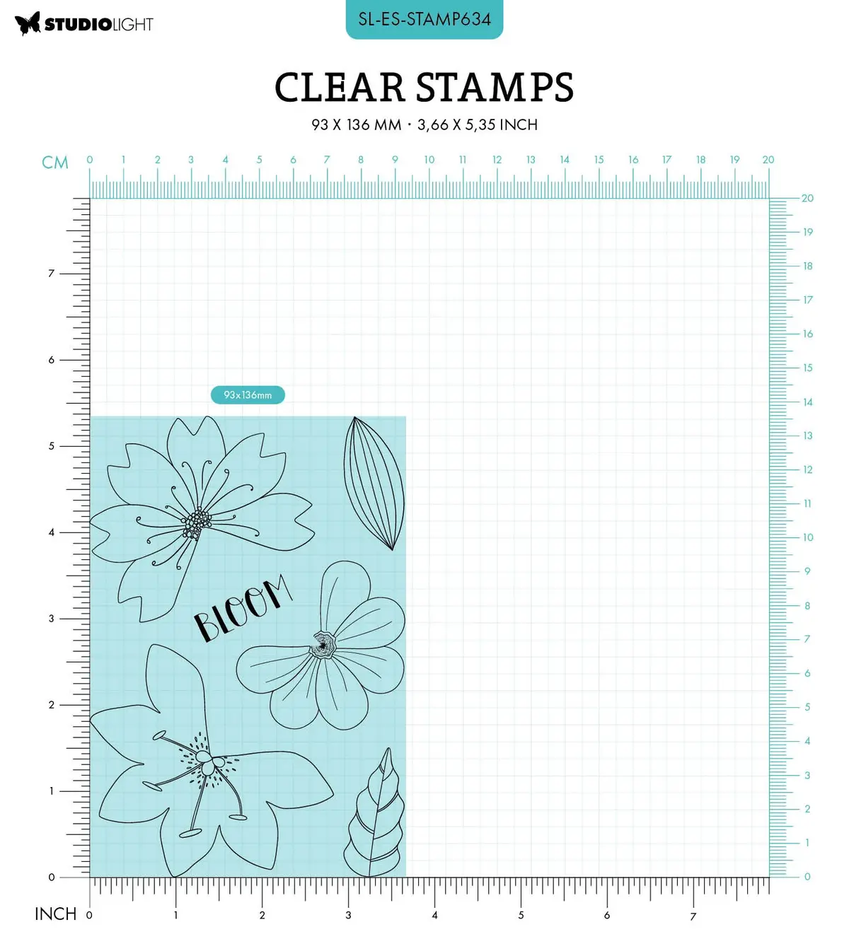 Sl Clear Stamp Floral Pop-Up Essentials 6 Pc 2