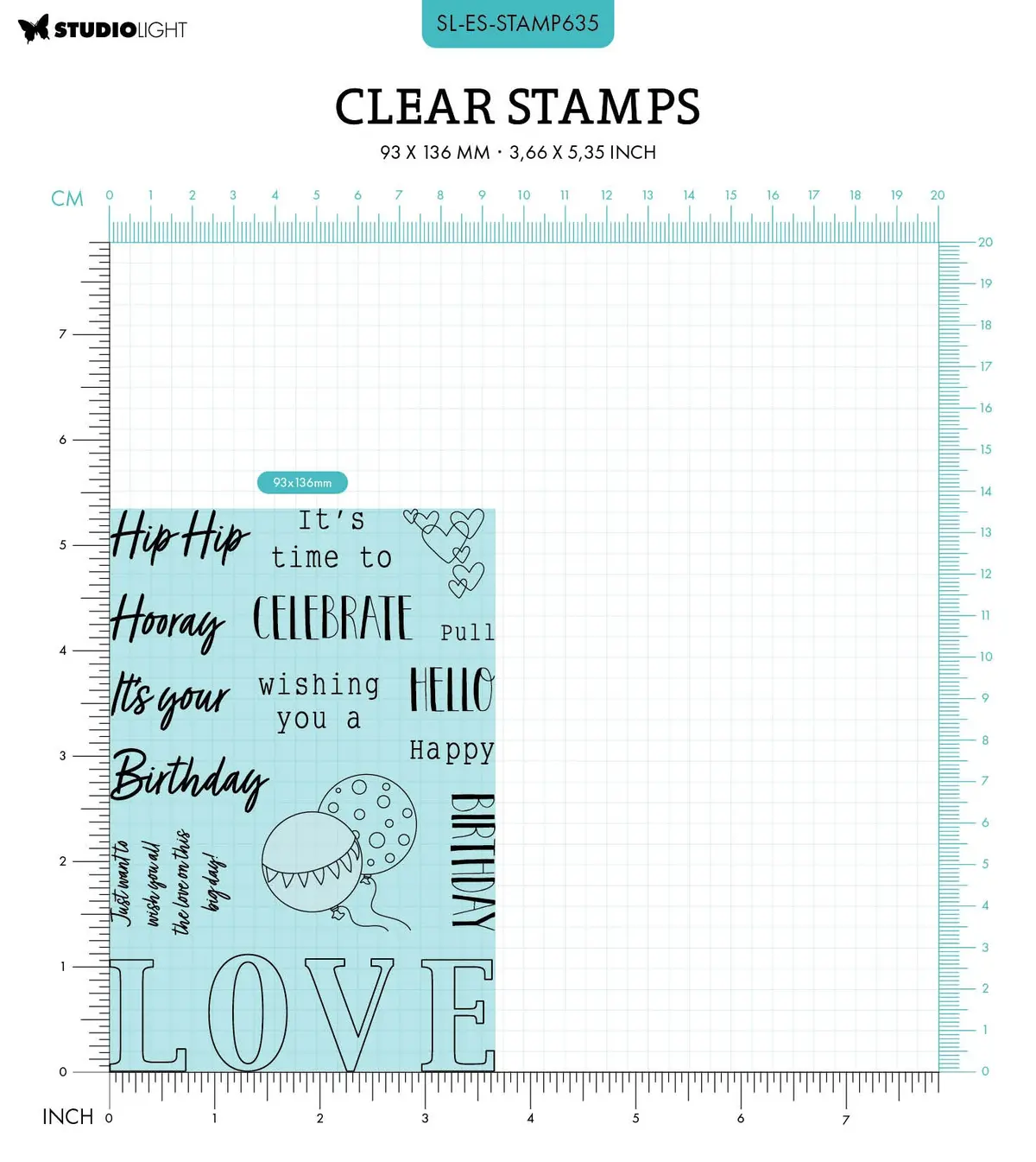 Sl Clear Stamp Waterfall Effect Essentials 18 Pc 2