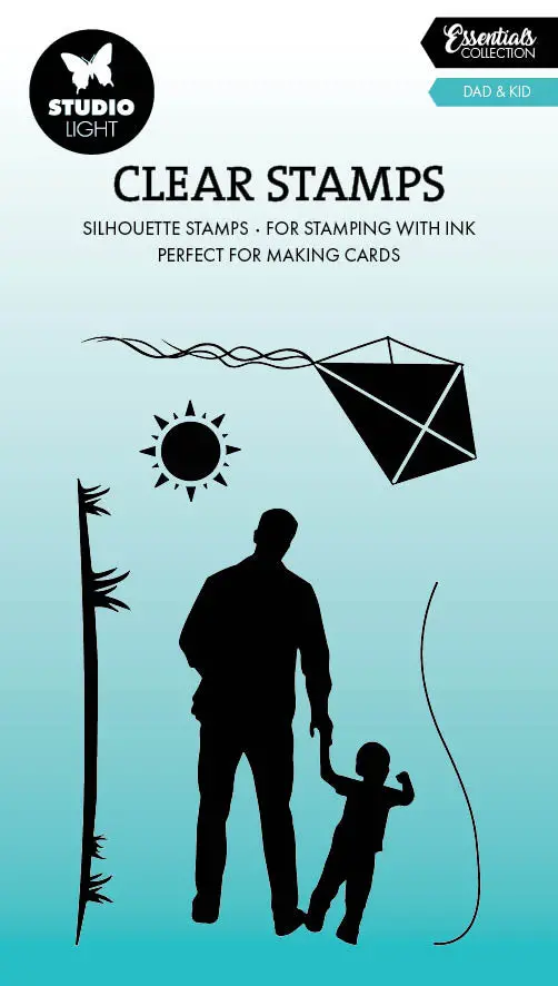 Sl Clear Stamp Dad & Kid Essentials 5 Pc 1