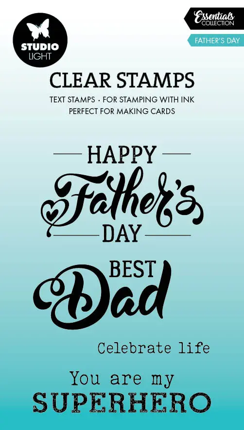 Sl Clear Stamp Father's Day Essentials 4 Pc 1