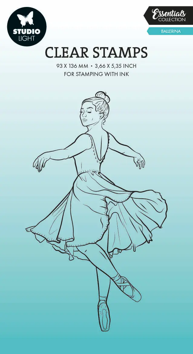 Sl Clear Stamp Ballerina Essentials 1 Pc 1