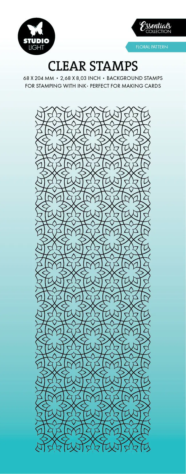 Sl Clear Stamp Floral Pattern Essentials 1 Pc 1