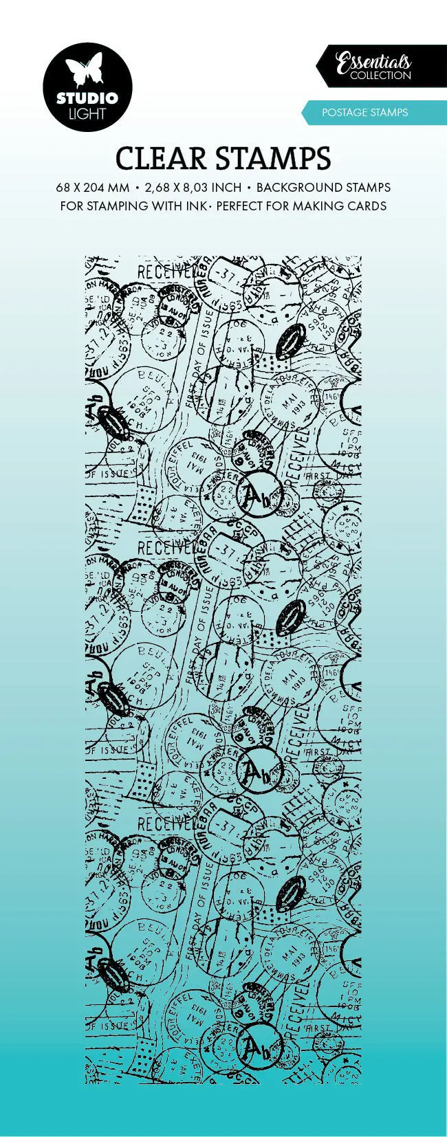 Sl Clear Stamp Postage Stamps Essentials 1 Pc 1