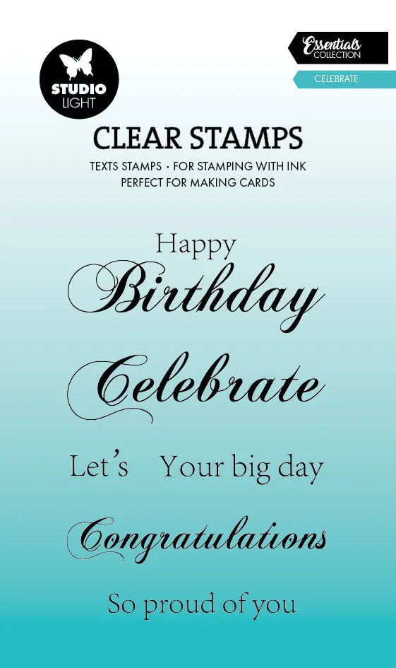 Sl Clear Stamp Celebrate Essentials 6 Pc 1