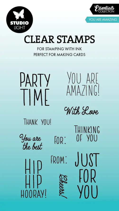 Sl Clear Stamp You Are Amazing Essentials 11 Pc 1