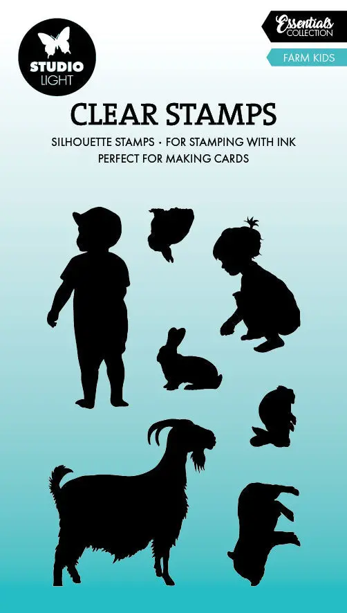 Sl Clear Stamp Farm Kids Essentials 7 Pieces 1