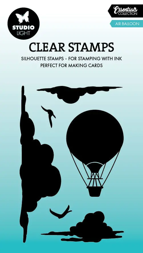 Sl Clear Stamp Air Balloon Essentials 6 Pieces 1