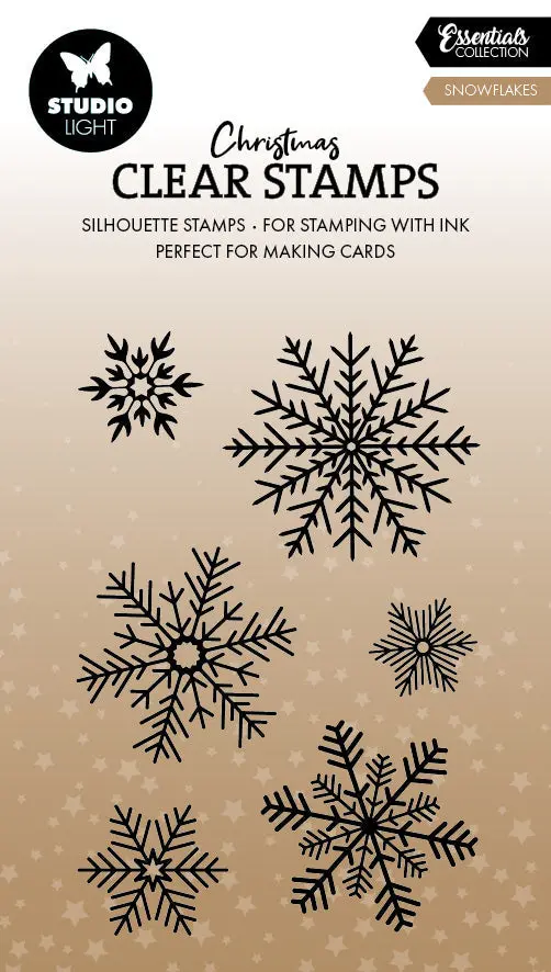 Sl Clear Stamp Snowflakes Essentials 1 Piece 1