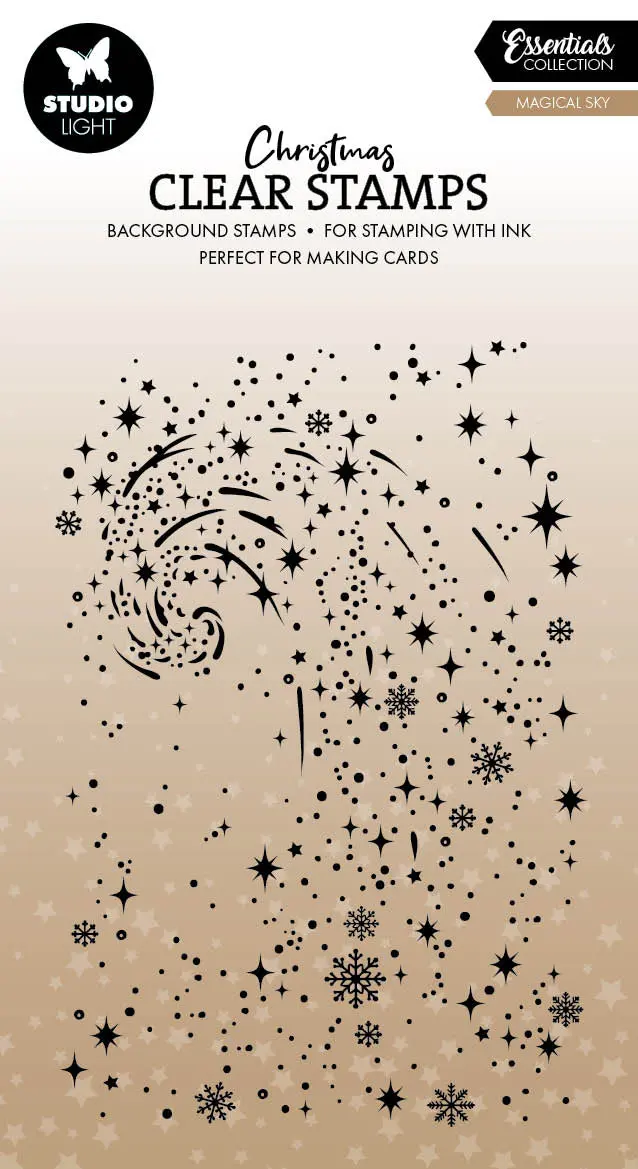 Sl Clear Stamp Snow Swirl Background Essentials 1 Piece 1