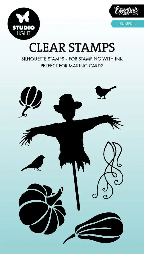 Sl Clear Stamp Pumpkin Essentials 7 Pieces 1