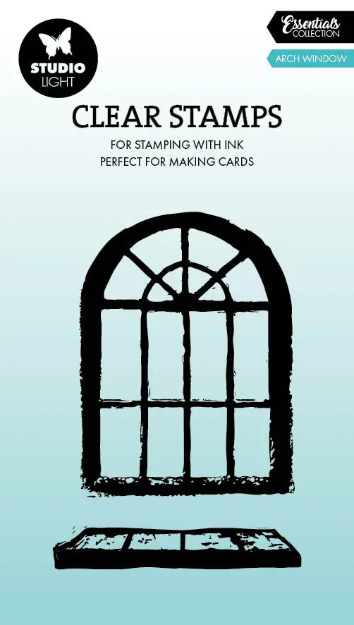 Sl Clear Stamp Arch Window Essentials 60X86x3mm 2 Pieces 1