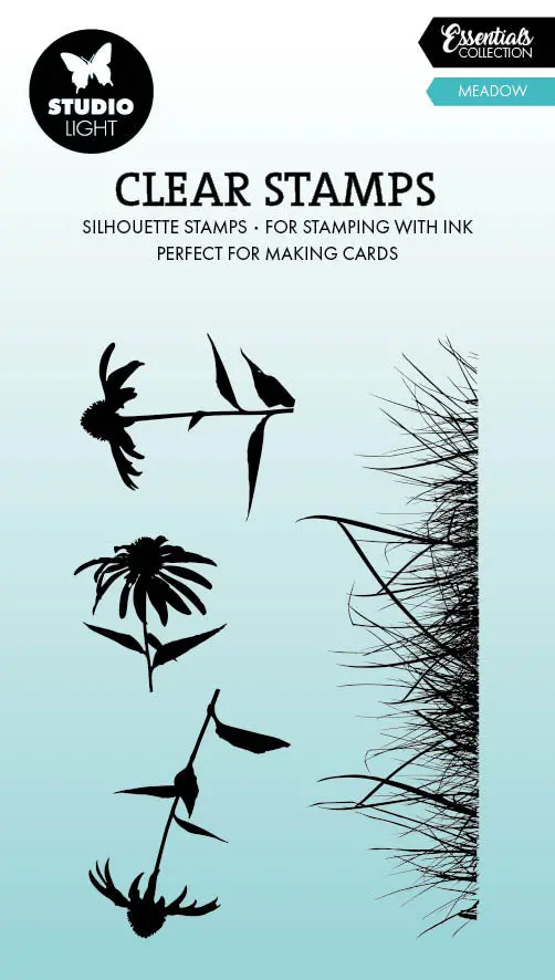Sl Clear Stamp Meadow Essentials 4 Pieces 1