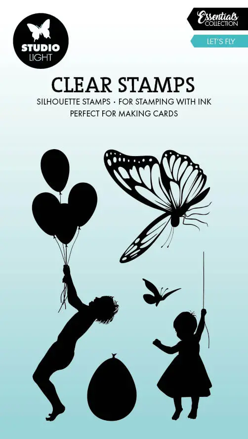 Sl Clear Stamp Let's Fly Essentials 5 Pieces 1