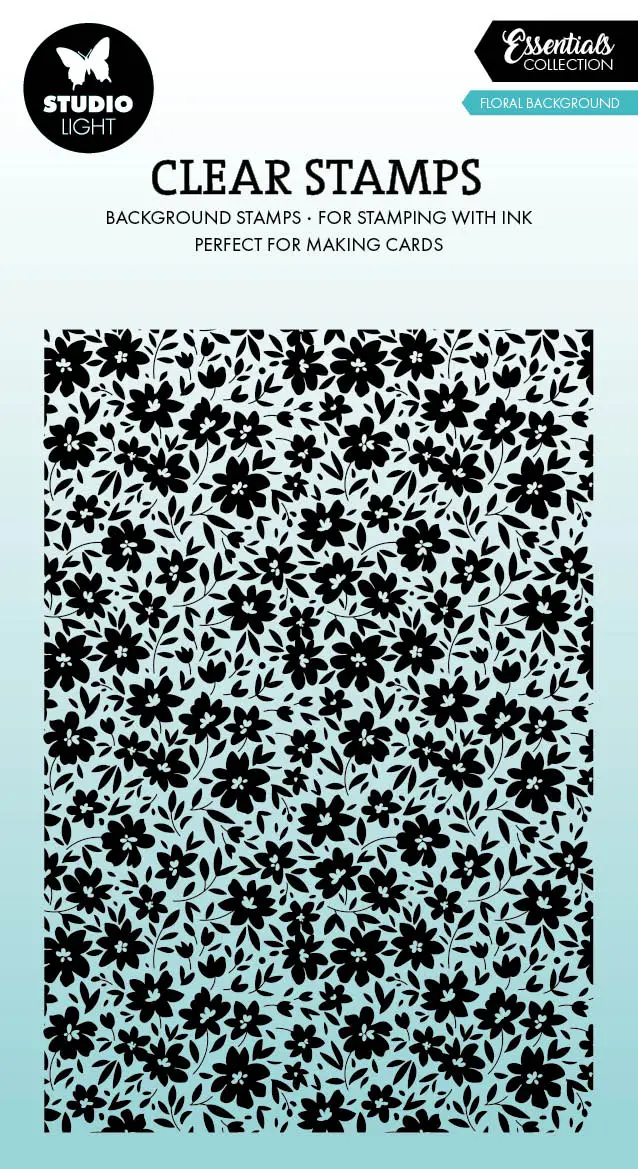 Sl Clear Stamp Flower Background Essentials 1 Piece 1