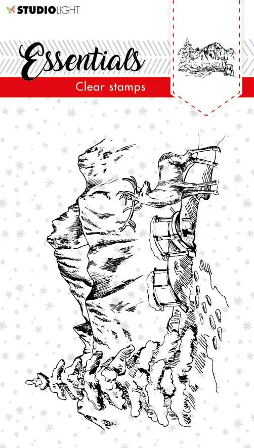 Sl Clear Stamp Christmas Senery Essentials 74X105mm Nr.91 1