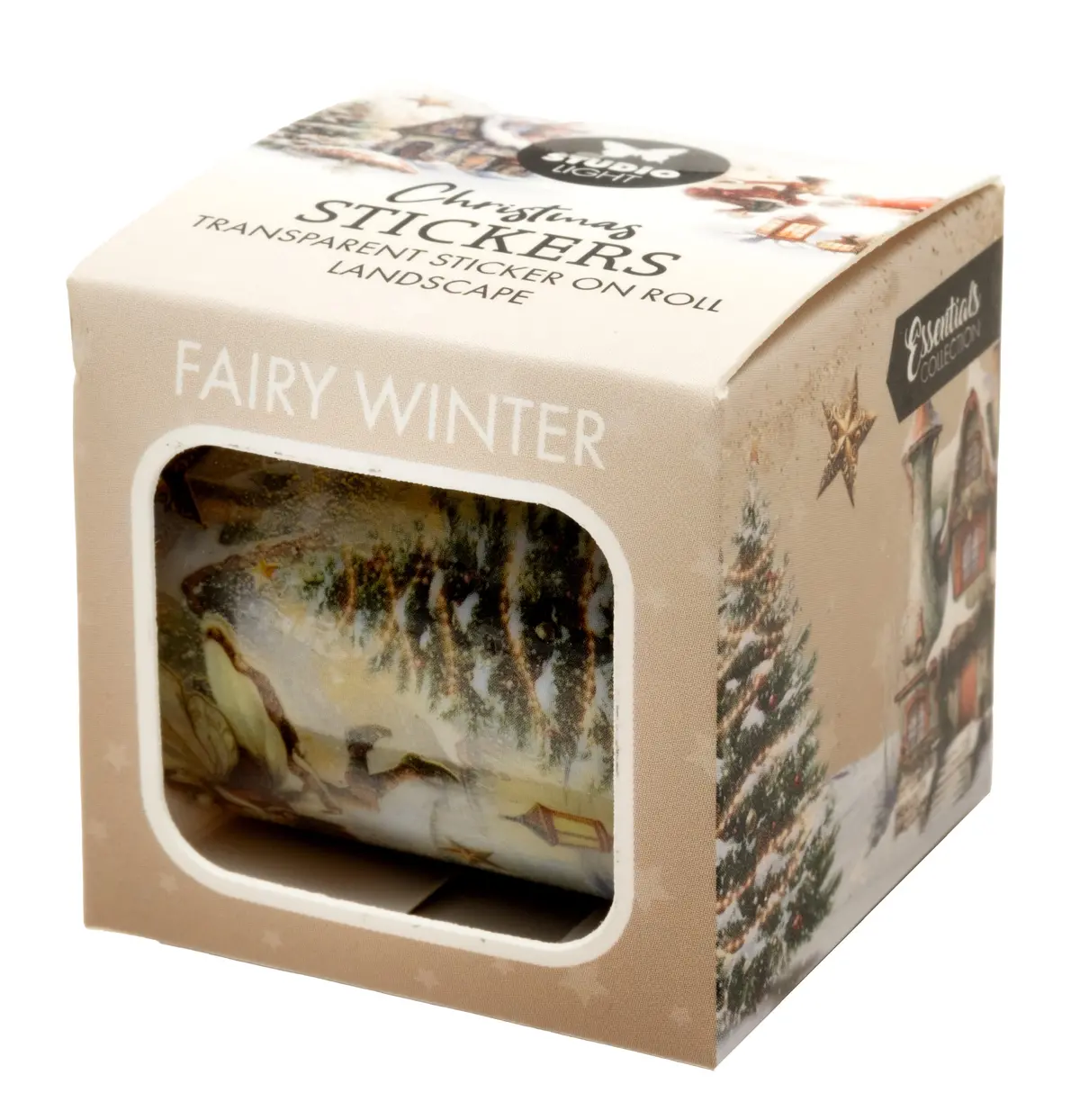 Sl Clear Stickers Fairy Winter On A Roll Essentials 5 Meter 1