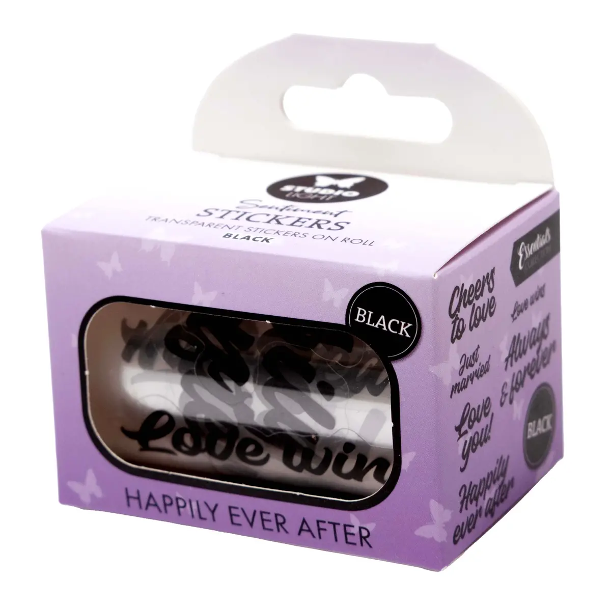 Sl Clear Stickers Black - Happily Ever After Essentials 5 Meter 1