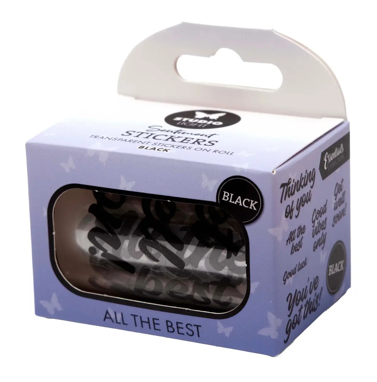 Sl Clear Stickers Black - All The Best Essentials 5 Meter 1
