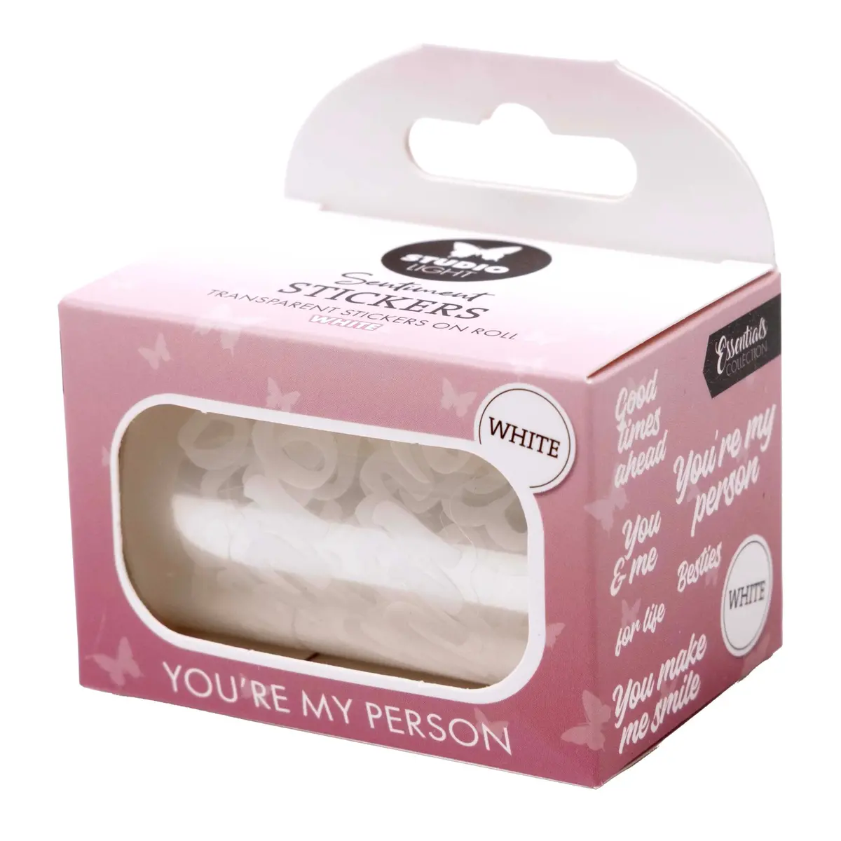 Sl Clear Stickers White - You're My Person Essentials 5 Meter 1