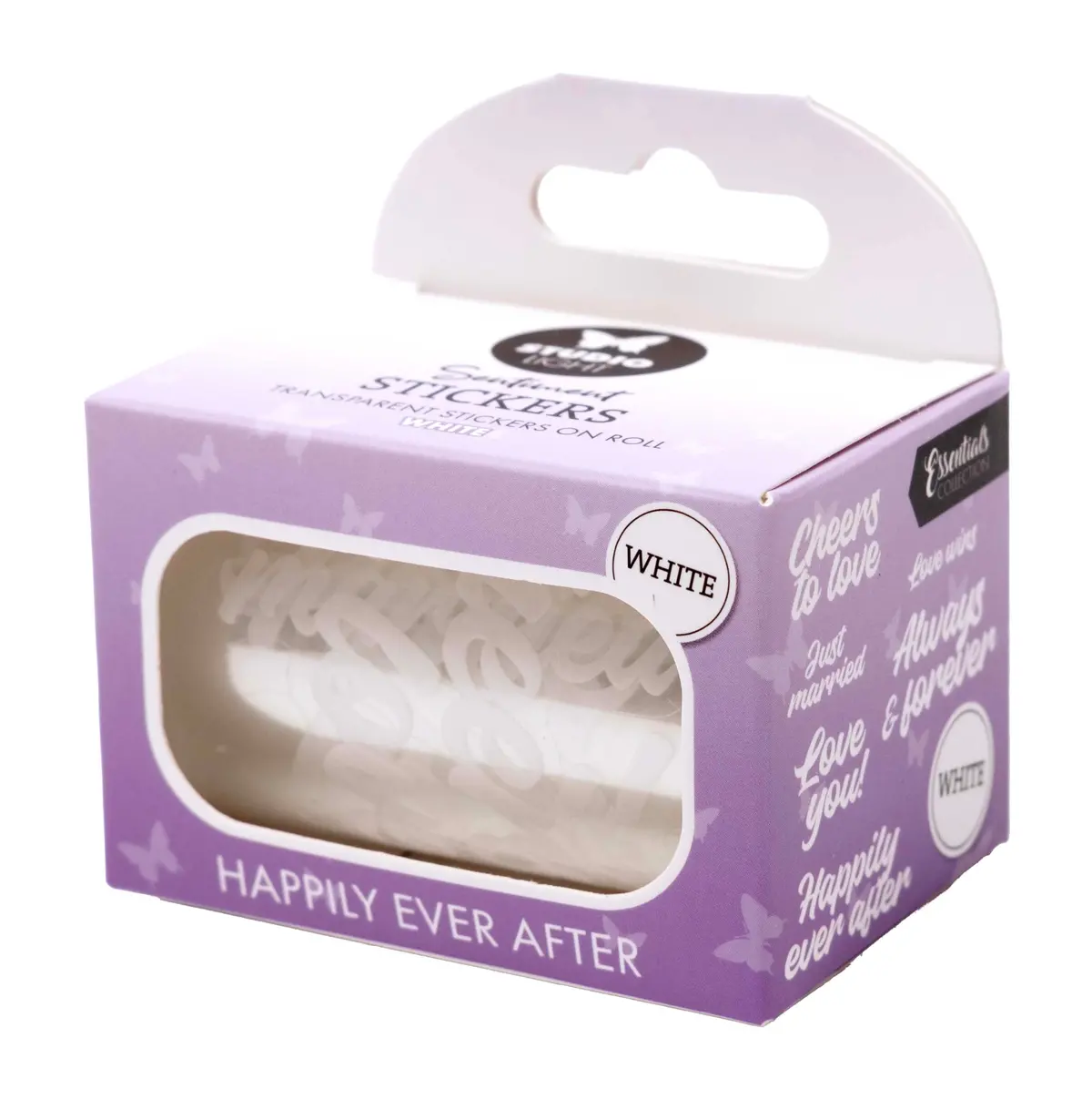 Sl Clear Stickers White - Happily Ever After Essentials 5 Meter 1