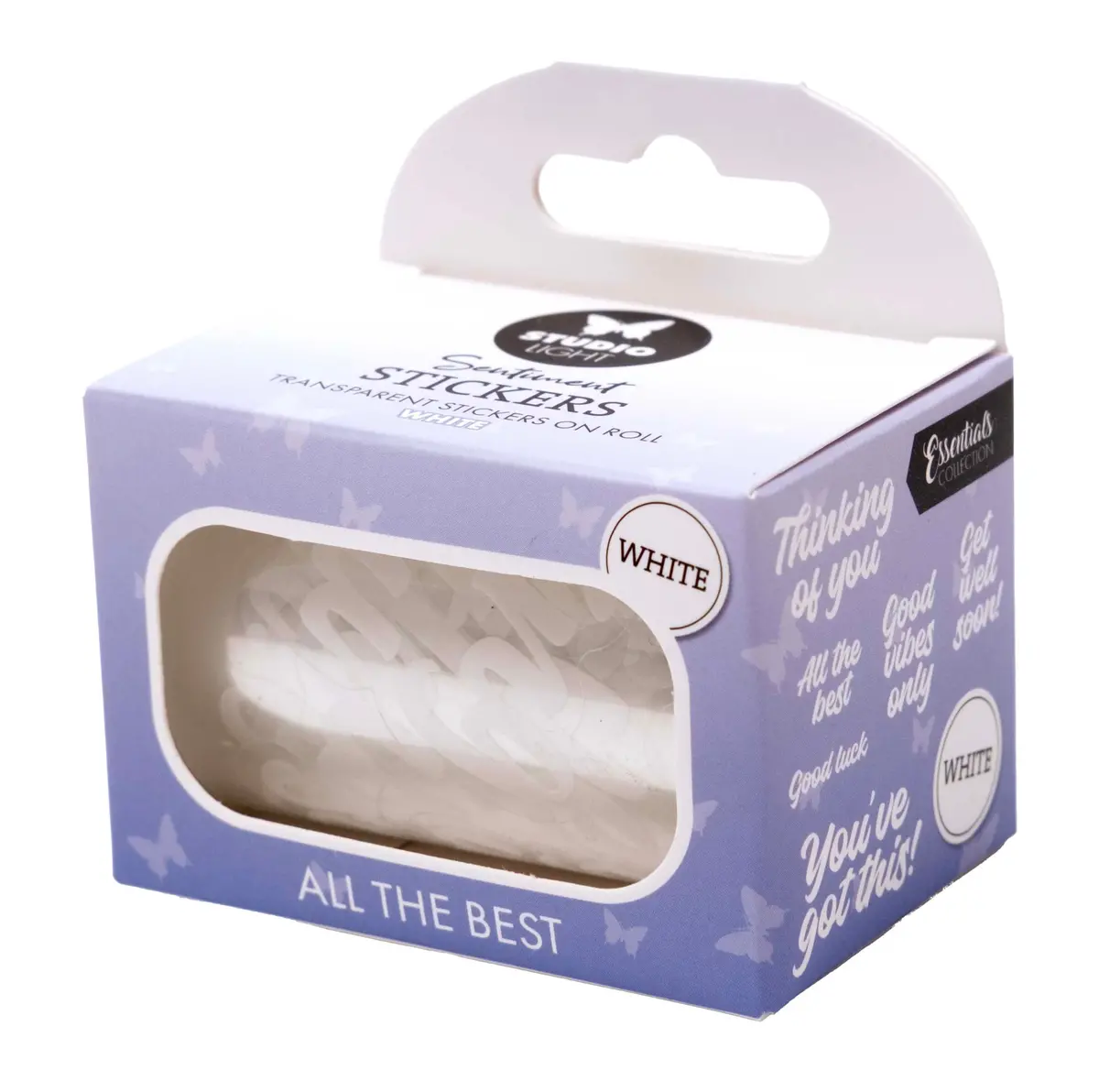 Sl Clear Stickers White - All The Best Essentials 5 Meter 1
