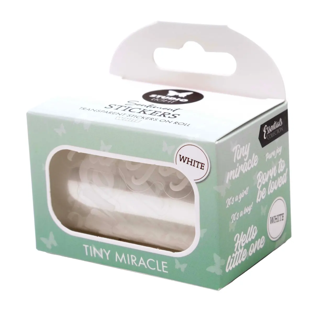 Sl Clear Stickers White - Tiny Miracle Essentials 5 Meter 1