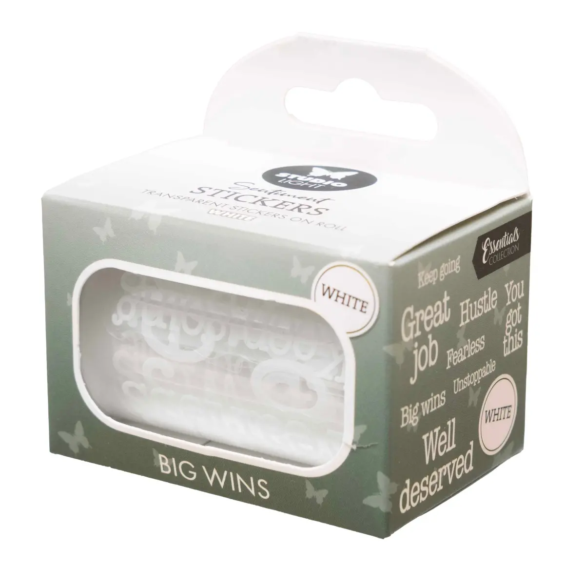 Sl Clear Stickers White - Big Wins Essentials 5 Meter 1