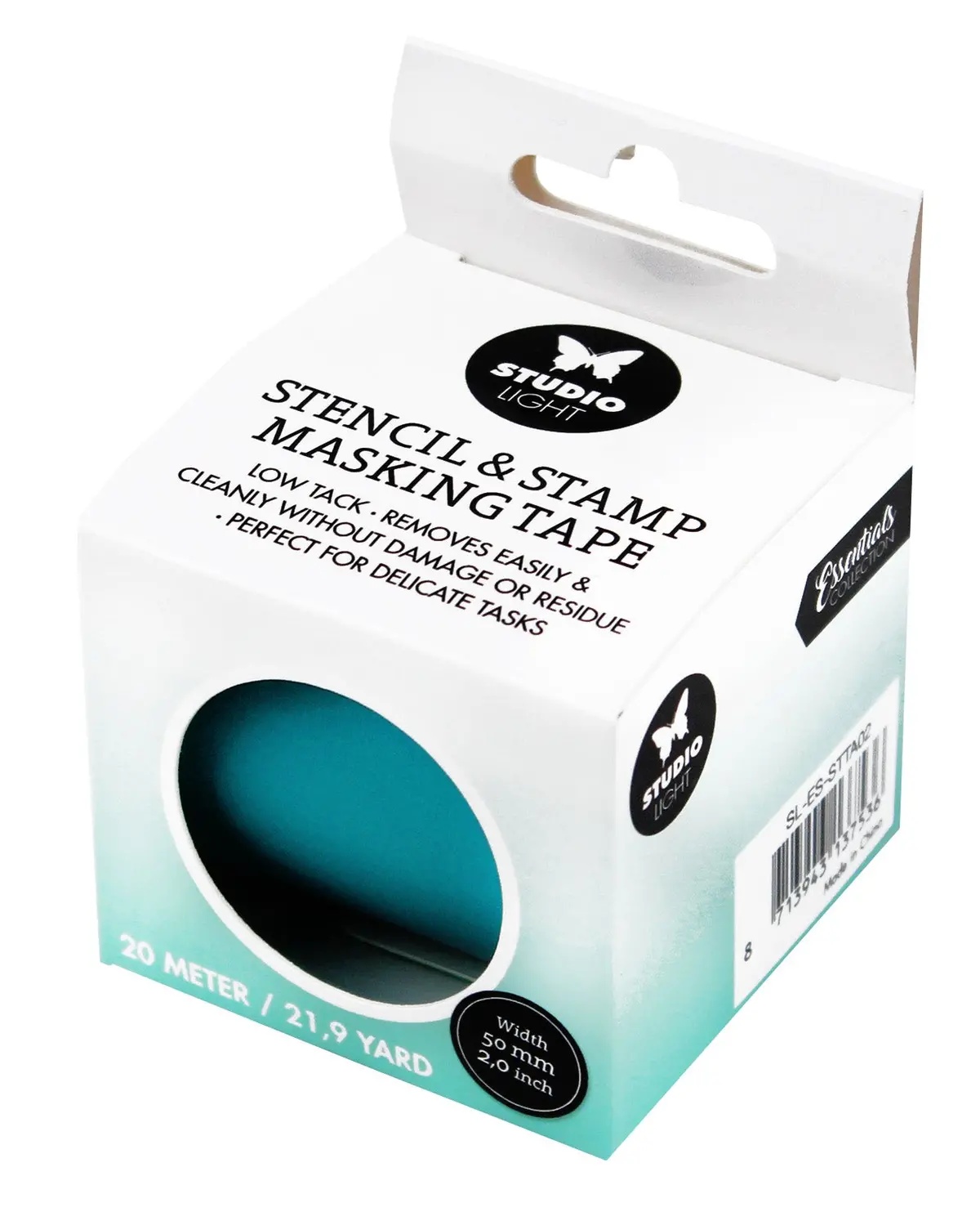 Sl Stencil Tape Low Tack 50Mm Wide Essential Tools 40X40x50mm 20 Mt Nr.02 1