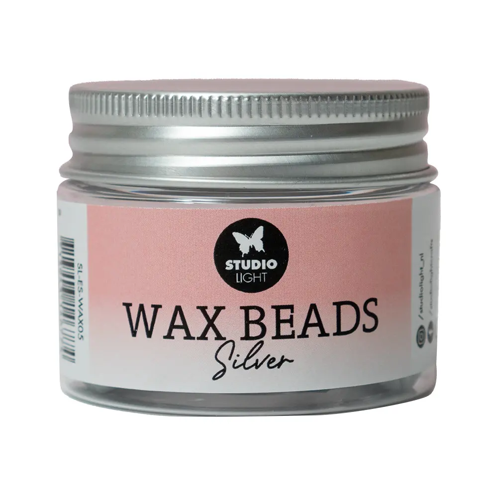 Sl Wax Beads Silver Essentials Tools 40X40x50mm 30 G Nr.05 1