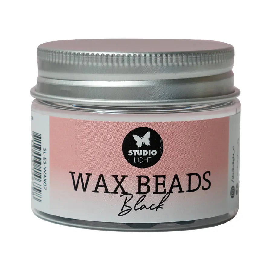 Sl Wax Beads Black Essentials Tools 40X40x50mm 30 G Nr.07 1