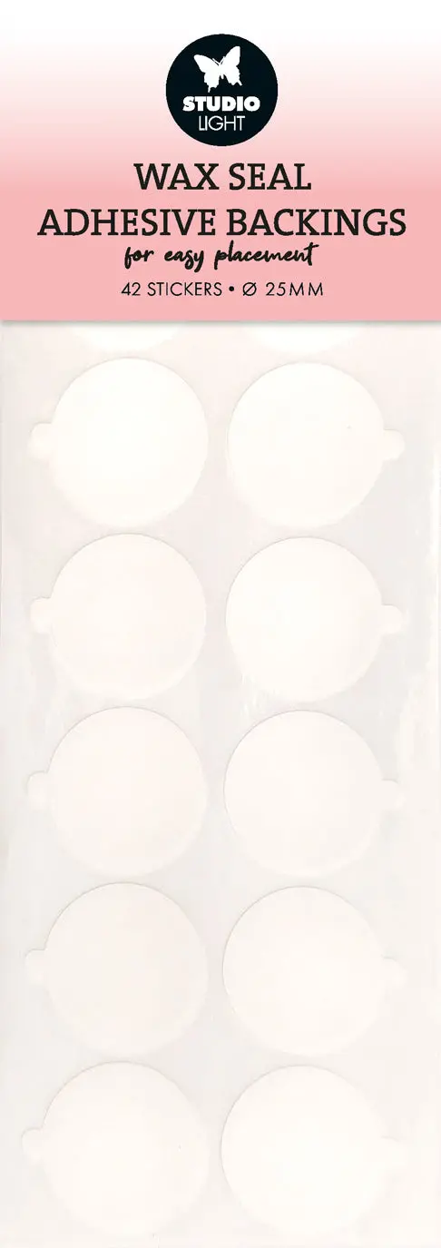 Wax Stickers Double-Sided Backings Essentials Tools 42 Pc 1