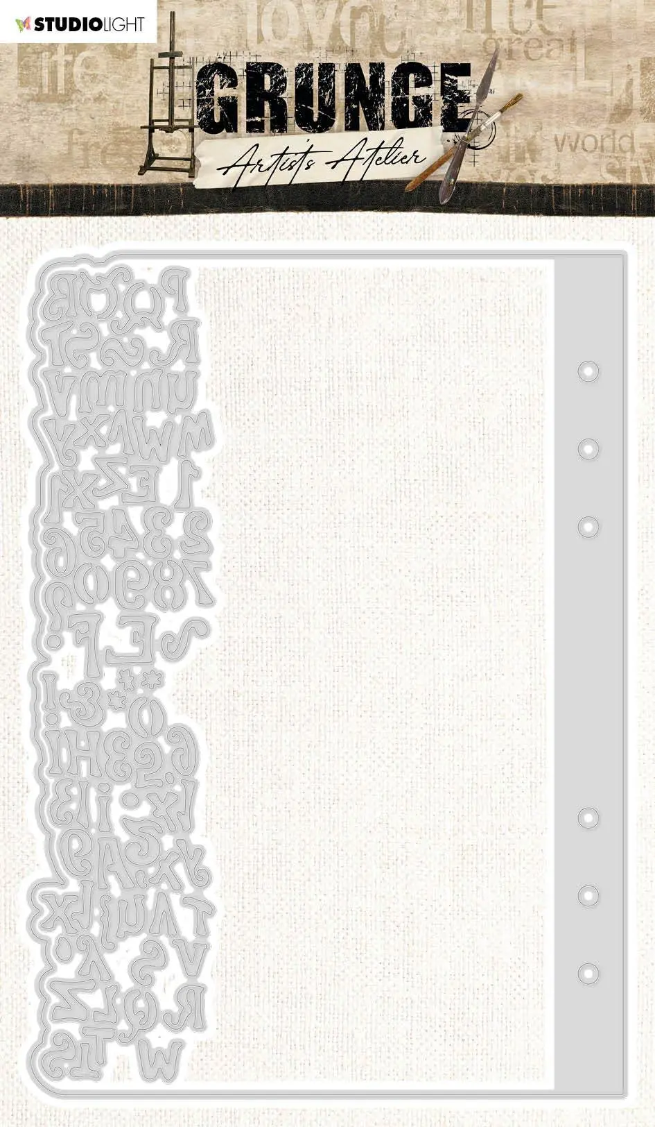 Sl Cutting Die Planner Page Artist’S Atelier 147X207mm Nr.25 1