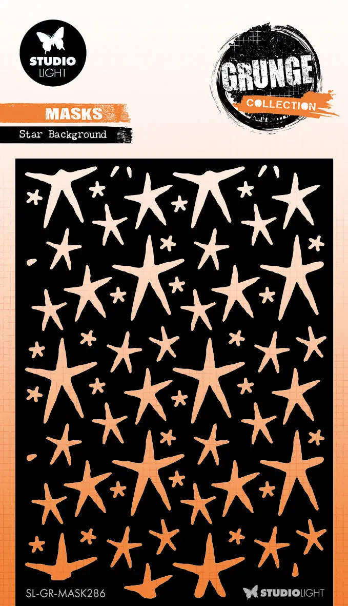 Gr Mask Star Background Grunge Collection 1 Pc 1